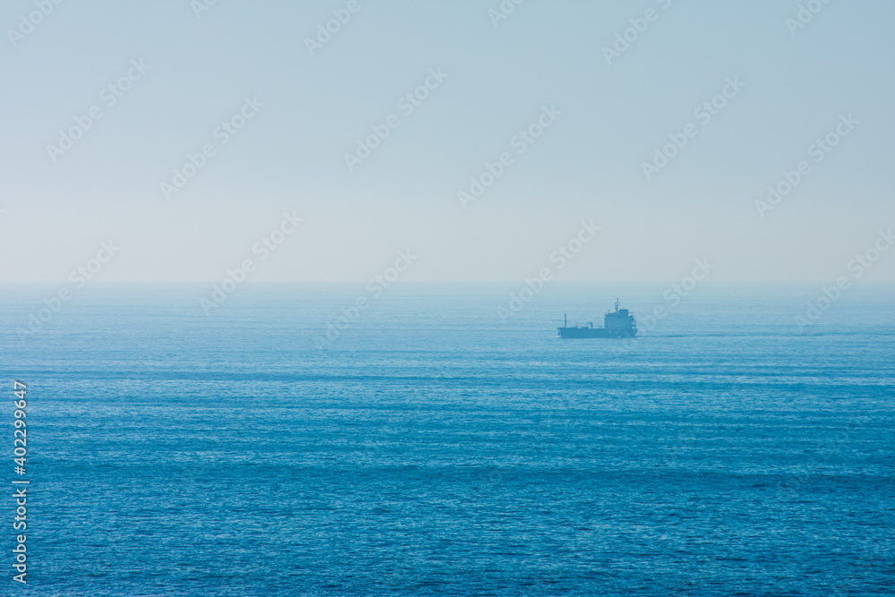 freight ship in the middle of the sea freight ship in the middle of the sea