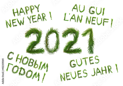 Fotografie 2021 Happy New Year