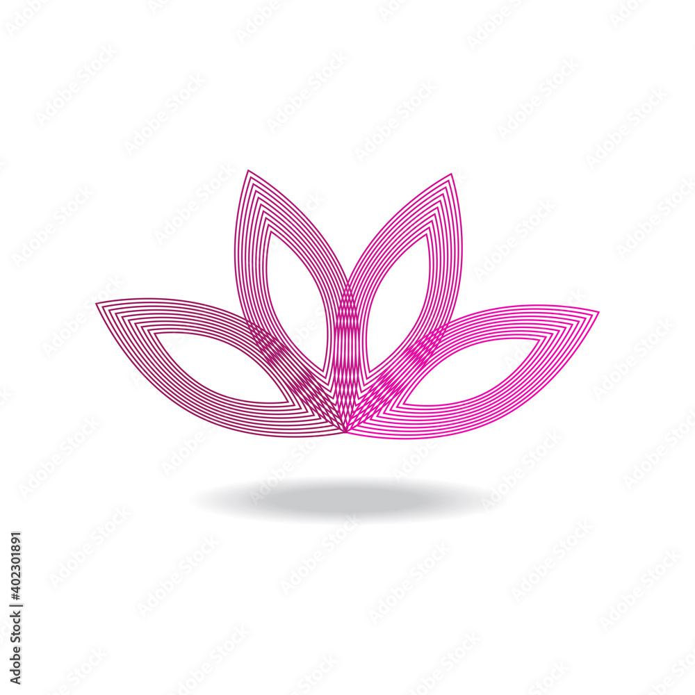 Abstract logo isolated on white background. Abstract logo template for web site, label, banner, poster, placard, cover and print materials. Abstract flower logo, vector Abstract logo isolated on white background. Abstract logo template for web site, label, banner, poster, placard, cover and print materials. Abstract flower logo, vector
