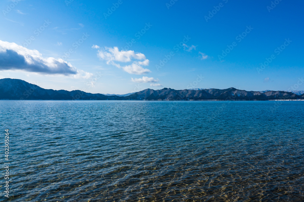 Lake Tazawa, the deepest lake in Japan