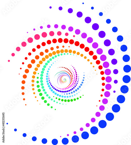 design whirlwind, abstract colorful swirl