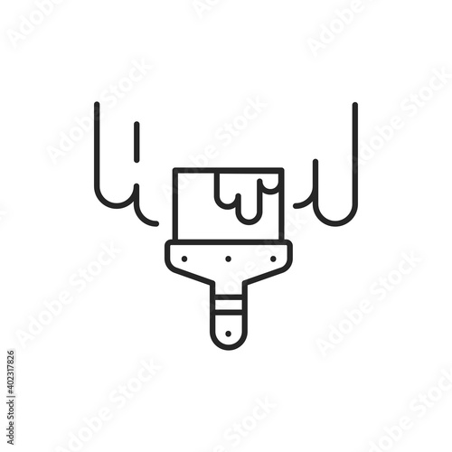 Drywall plasterboard color line icon. Pictogram for web page, mobile app, promo.