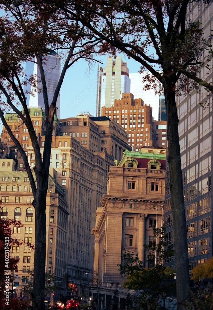 Naklejka premium side shot national museum of american indians