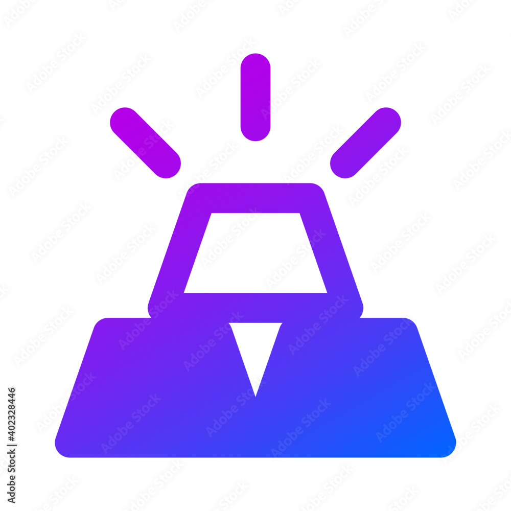 Gold bar icon Gold bar icon