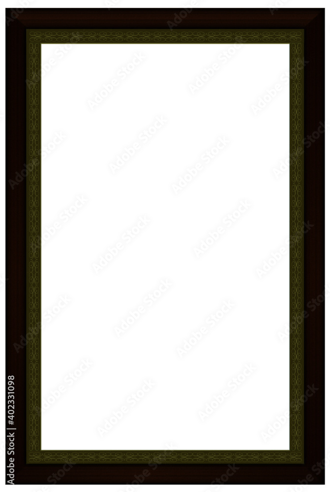 frame isolated on white frame isolated on white