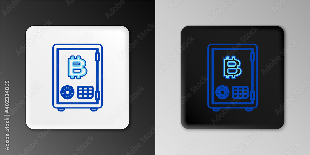 Line Proof of stake icon isolated on grey background. Cryptocurrency economy and finance collection. Colorful outline concept. Vector. Line Proof of stake icon isolated on grey background. Cryptocurrency economy and finance collection. Colorful outline concept. Vector.