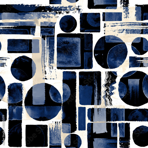 Contemporary art seamless p...