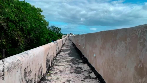 The walls of campeche from XVI century to defeat pirates photo