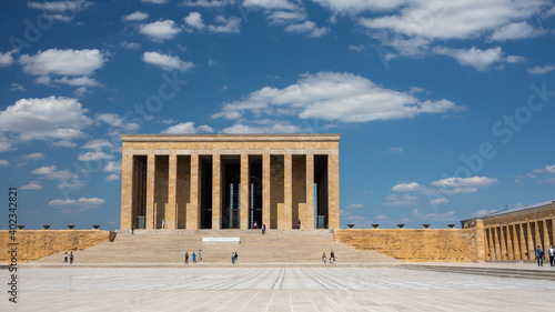 Mausoleum of Ataturk  Ankara  Turkey  