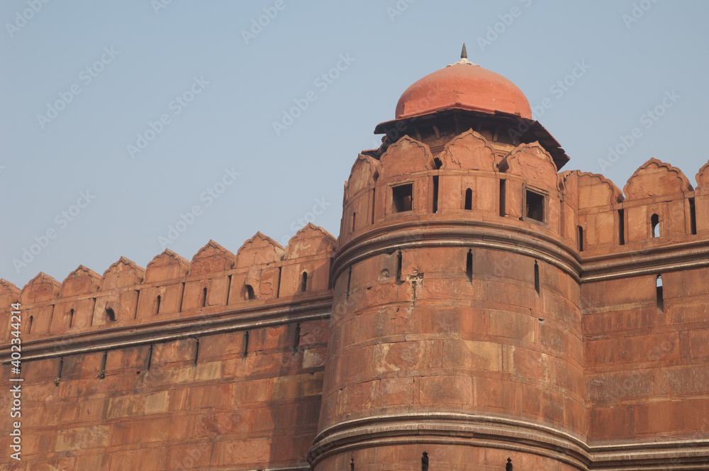 Red Fort in Old Delhi. Delhi. India.
