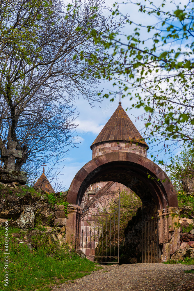 Makaravank monastery is one of the most significant architectural monuments of the medieval, Armenia
