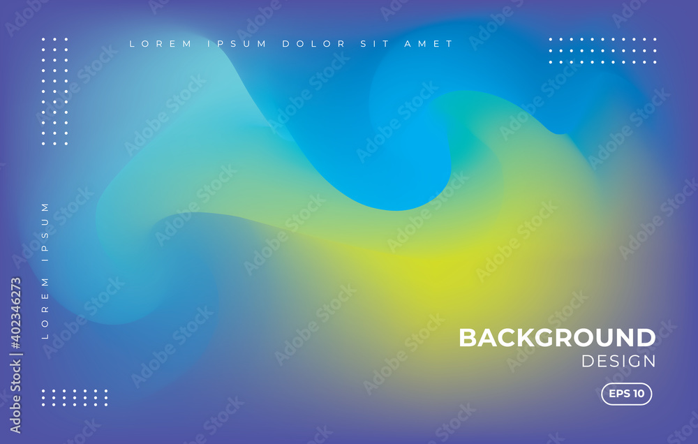 Abstract Colorful Holographic Background Vector
