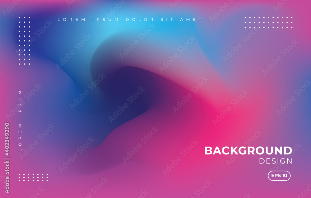 Obraz premium Abstract Colorful Holographic Background Vector