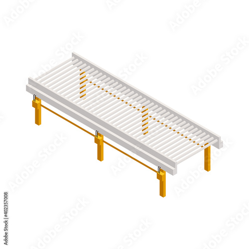 Warehouse Isometric Illustration