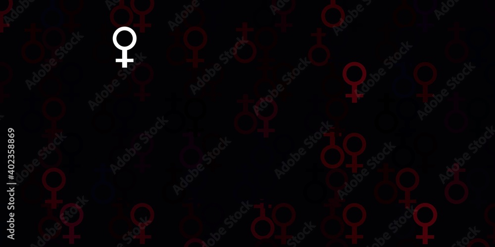 Light Pink vector background with woman symbols. Light Pink vector background with woman symbols.