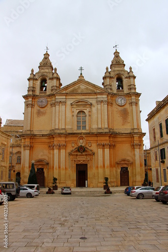 La ville de Mdina, dans le centre de Malte