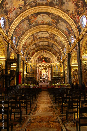 La co-cathédrale Saint-Jean à la Valette, Malte
