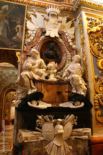 La co-cathédrale Saint-Jean à la Valette, Malte