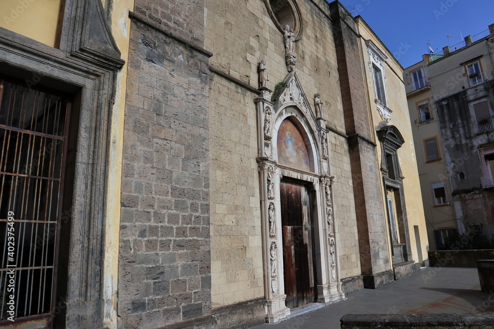 Napoli - Sagrato della Chiesa di San Giovanni a Carbonara