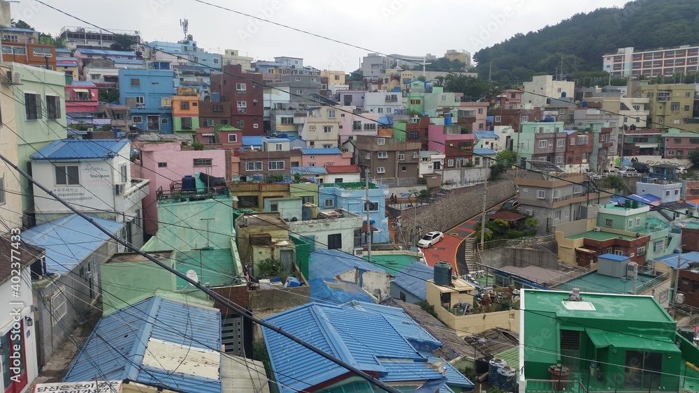 Fototapeta premium Gamcheon Culture Village in Busan