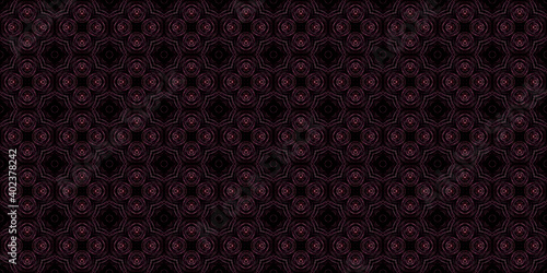 Pink and black abstract backgroudn with round shape