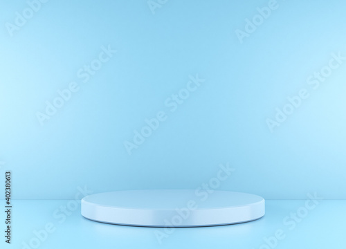 Minimal Product Stand. 3D Rendering