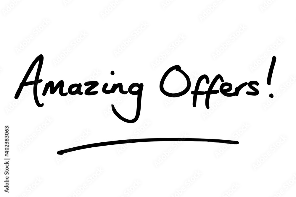 Amazing Offers! Amazing Offers!
