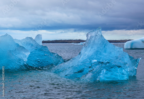 Iceberg in the sea