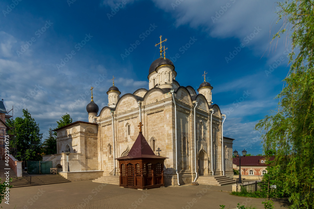 Vedenskiy Vladychnyy Womens Monastery founded in 1360 in Serpukhov, Russia.