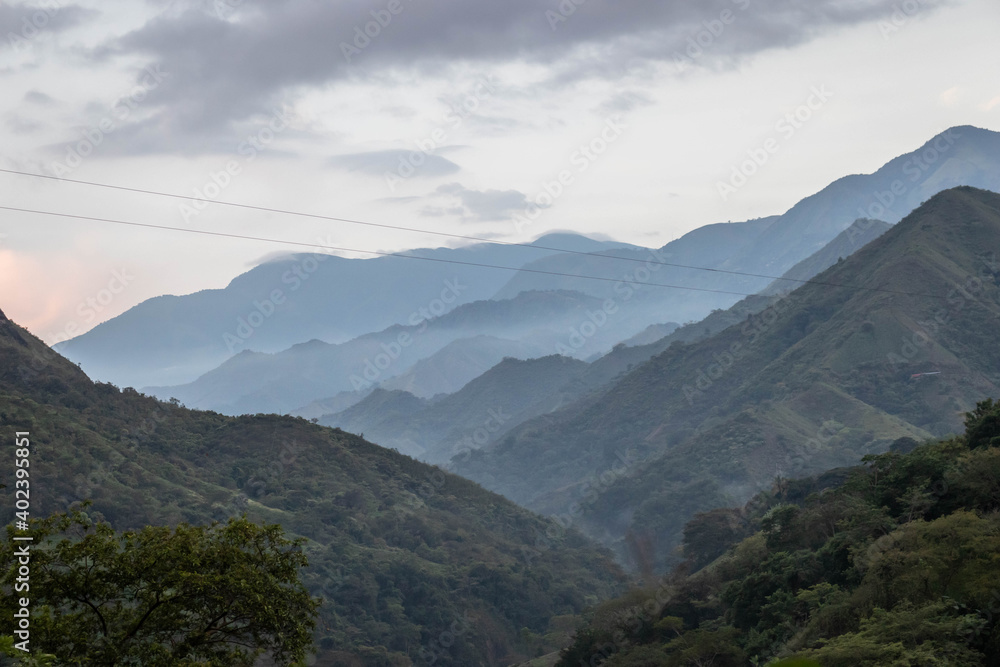 Fototapeta premium mountains in the mountains