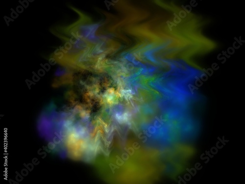 Imaginatory fractal background Image