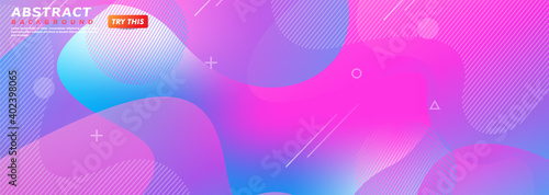 Abstract Colorful With Dynamic Liquid Texture Background Design. Usable for Background, Wallpaper, Banner, Poster, Brochure, Card, Web, Presentation.