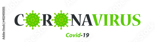 Coronavirus Covid-19 concept. 2019-nCoV vector illustration