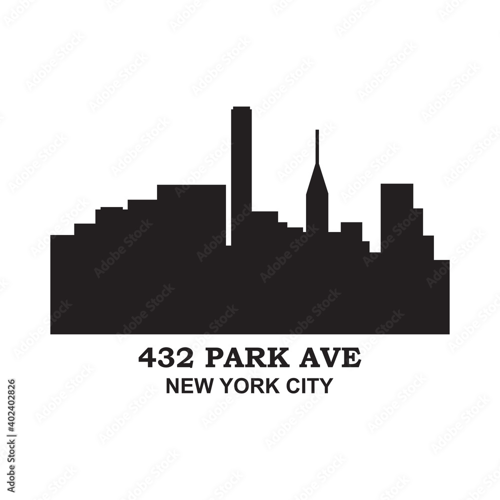432 Park Ave Vector , New York Logo
