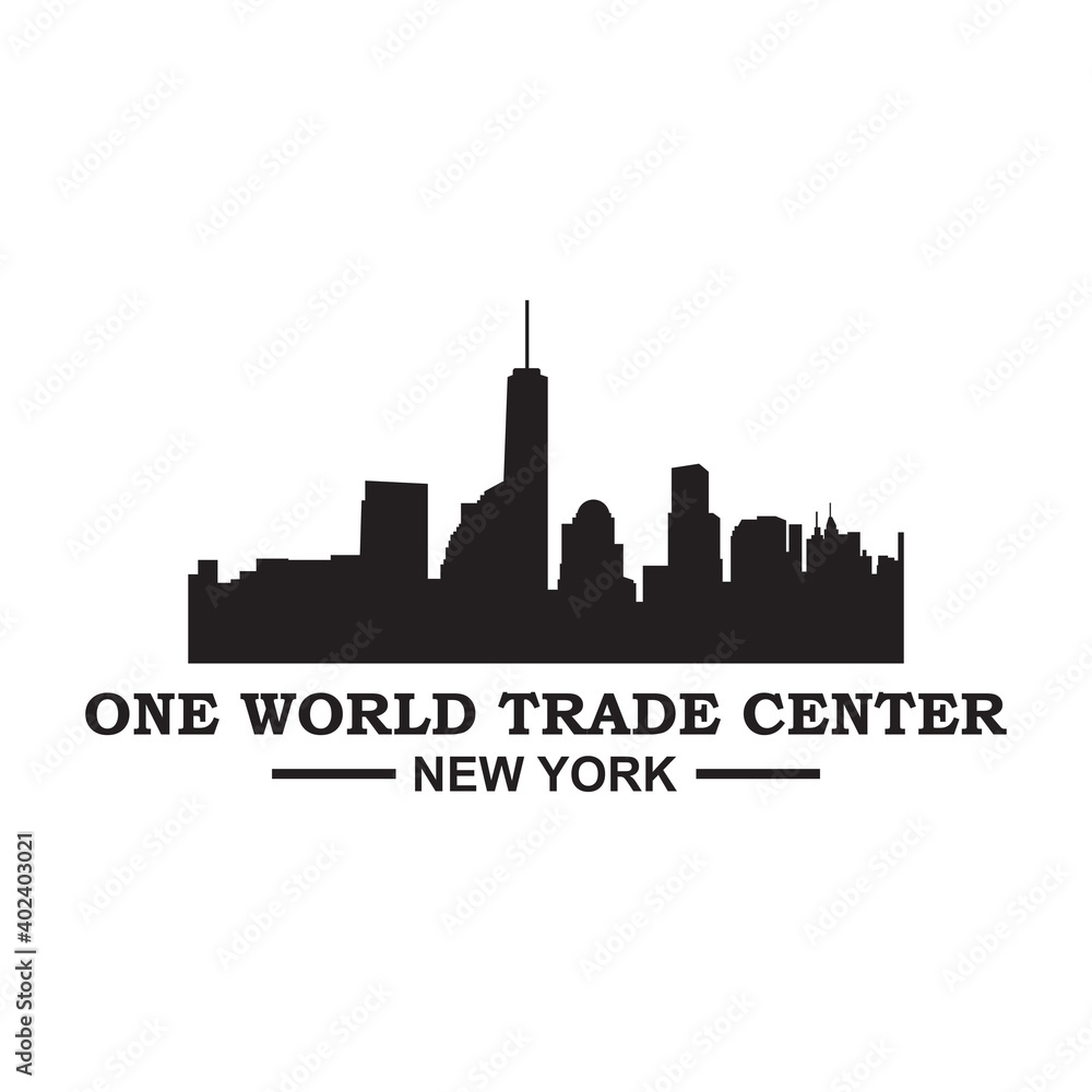 One World Trade Center Vector , New York Logo