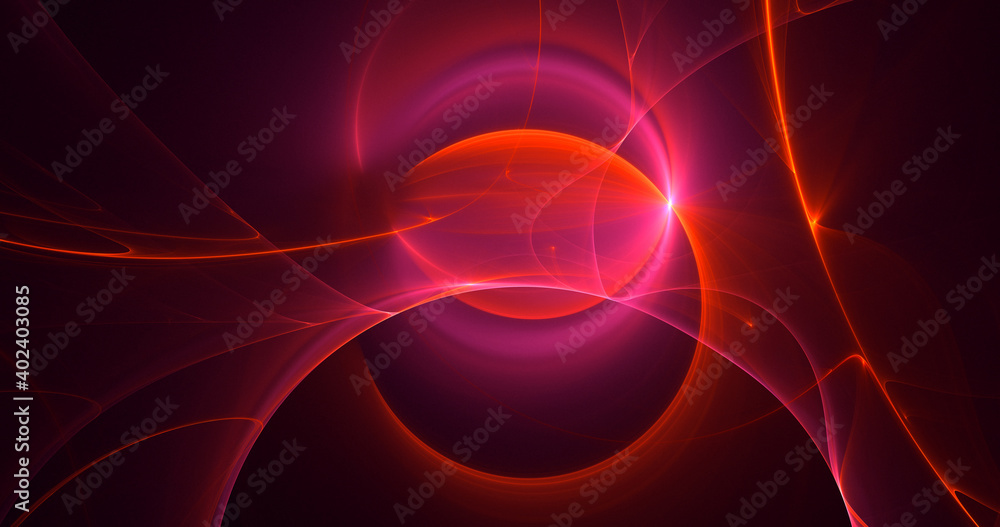 3D rendering abstract multicolor fractal light background 3D rendering abstract multicolor fractal light background