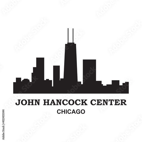 John Hancock Center Vector , Chicago Logo