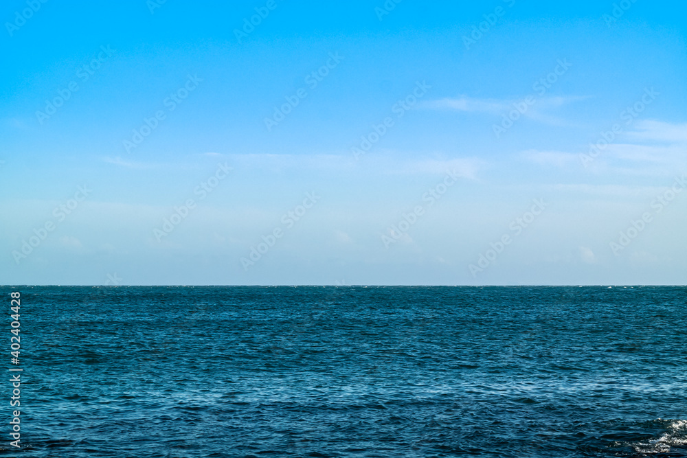 A beautiful sea travel in Gijang-gun area, Busan, South Korea.