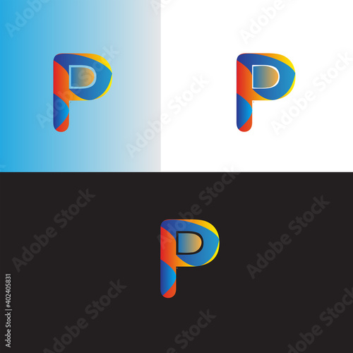 P logo design