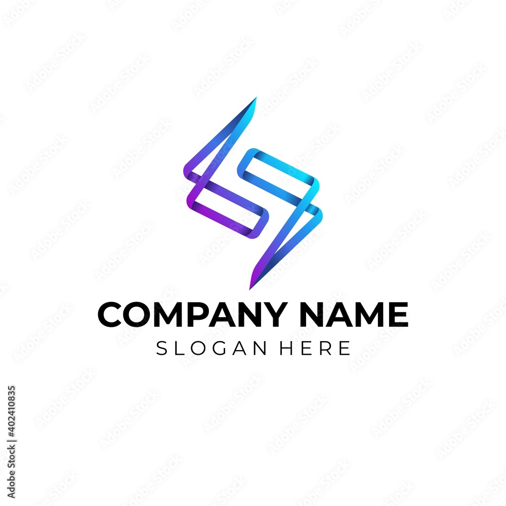 Letter V logo designs concept vector. digital fox icon logo template isolated on white background Letter V logo designs concept vector. digital fox icon logo template isolated on white background