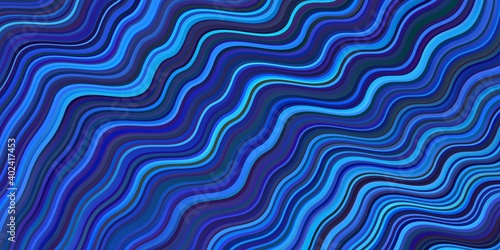 Light BLUE vector pattern with lines.