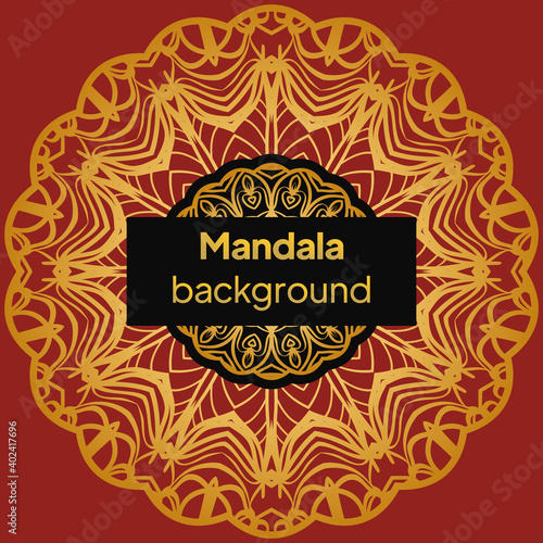 Indian floral mandala pattern. Vector . Can be used for textile, greeting card, coloring book, phone case print