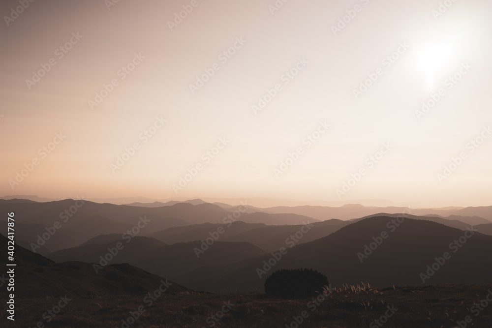 sunrise in the mountains sunrise in the mountains