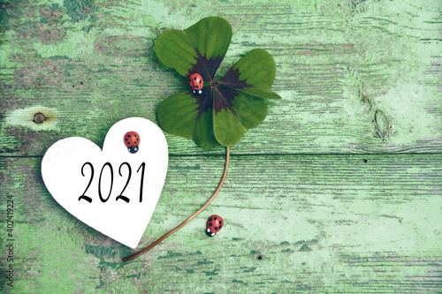 New Year 2021 lucky symbols...