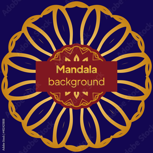 Design Vintage Cards With Floral Mandala Pattern And Ornaments. Vector Illustatration.