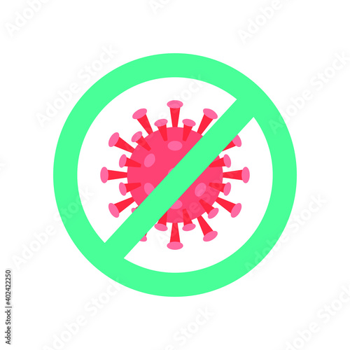 image vector of corona virus