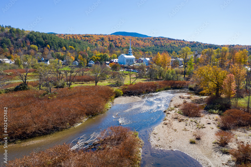 Obraz premium Stowe Community Church - Vermont