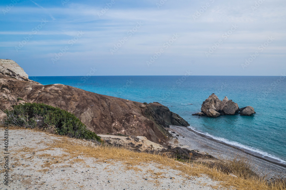 Petra tou Romiou - Aphrodite's  Rock. Cyprus 2017