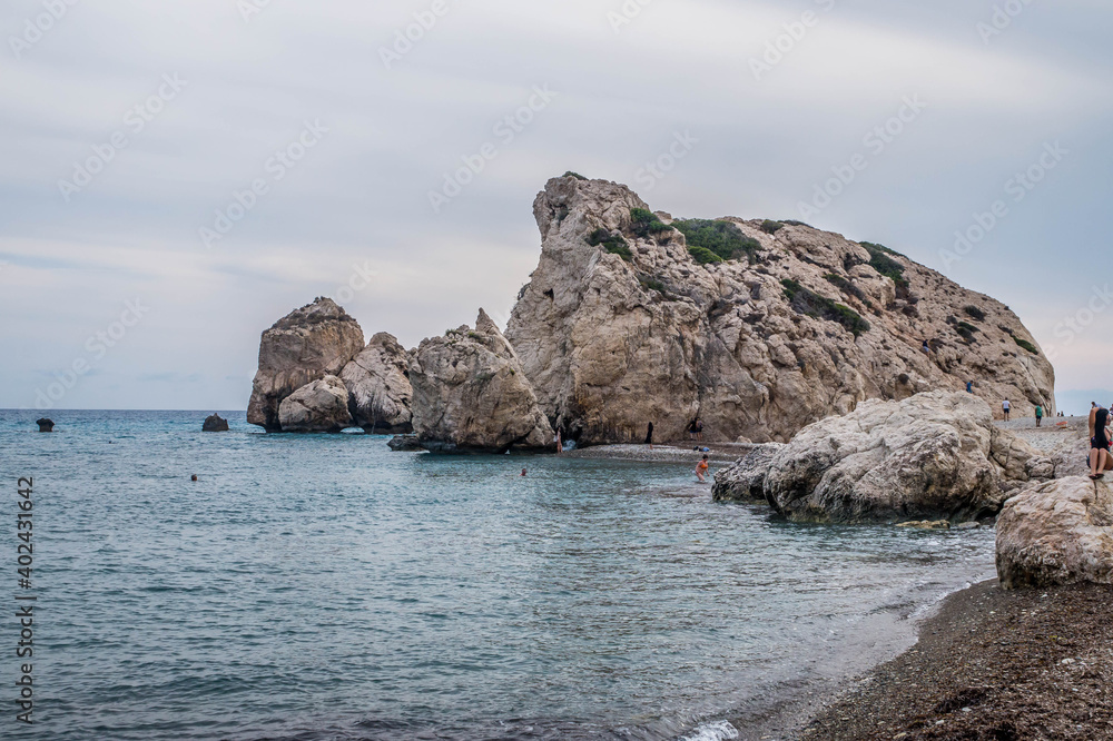 Petra tou Romiou - Aphrodite's  Rock. Cyprus 2017