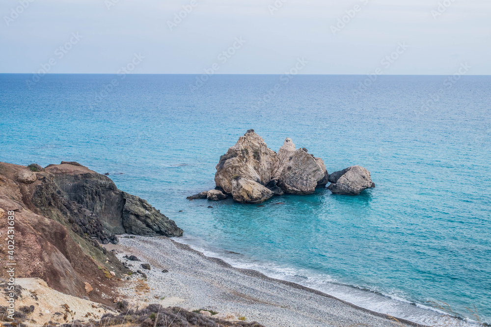 Petra tou Romiou - Aphrodite's  Rock. Cyprus 2017